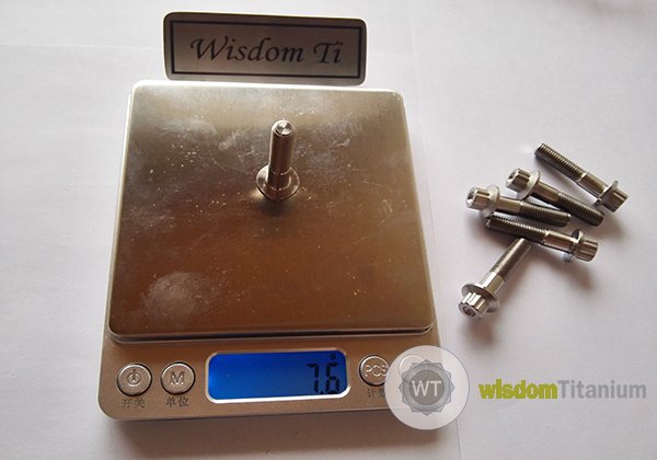 M7*32 12 Point titanium split rim bolt wheel assembly bolt