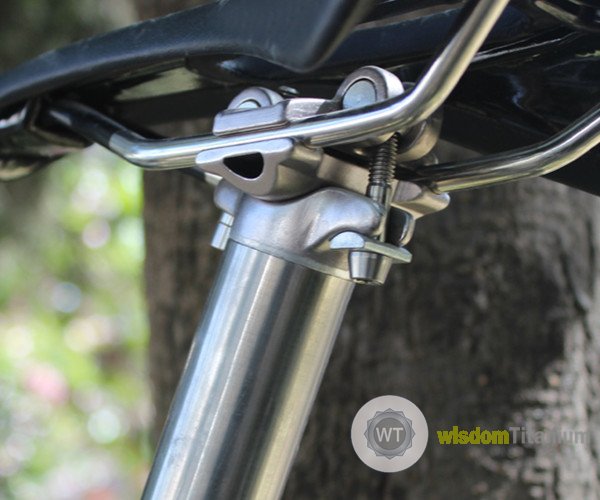 High end titanium 2 bolt bike seatposts MTB 